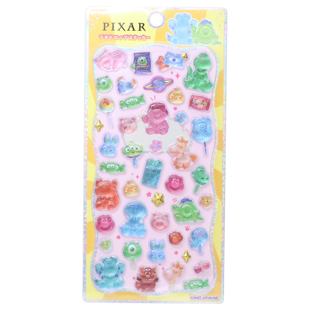 【12月は毎日ポイント10倍！】ディズニー シールシート プチドロップステッカー ピクサー キャンディ カミオジャパン 手帳デコ デコシール キャラクター グッズ メール便可 シネマコレクションのサムネイル