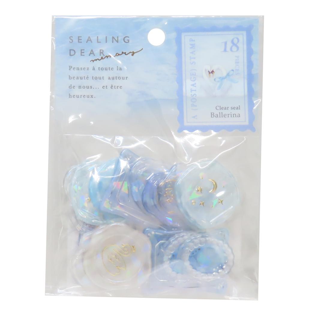 フレークシール シーリングディアシール メモリー バレリーナ クーリア デコシール 手帳デコ かわいい グッズ メール便可 シネマコレクションのサムネイル