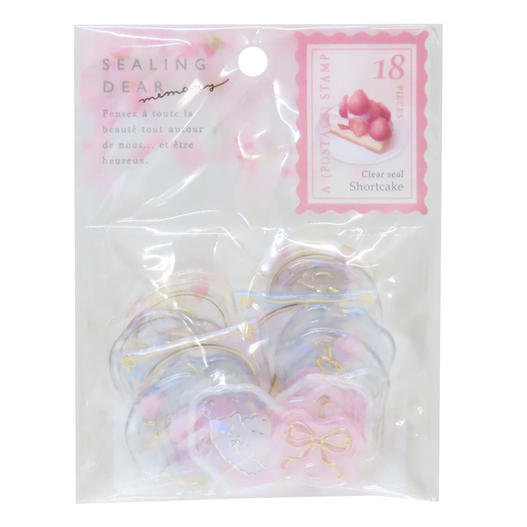 フレークシール シーリングディアシール メモリー ショートケーキ クーリア デコシール 手帳デコ かわいい グッズ メール便可 シネマコレクションのサムネイル