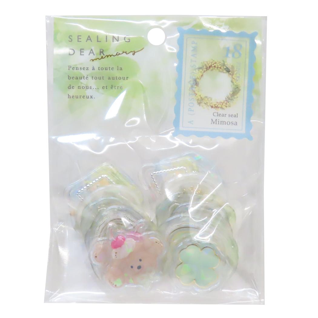 フレークシール シーリングディアシール メモリー ミモザ クーリア デコシール 手帳デコ かわいい グッズ メール便可 シネマコレクションのサムネイル