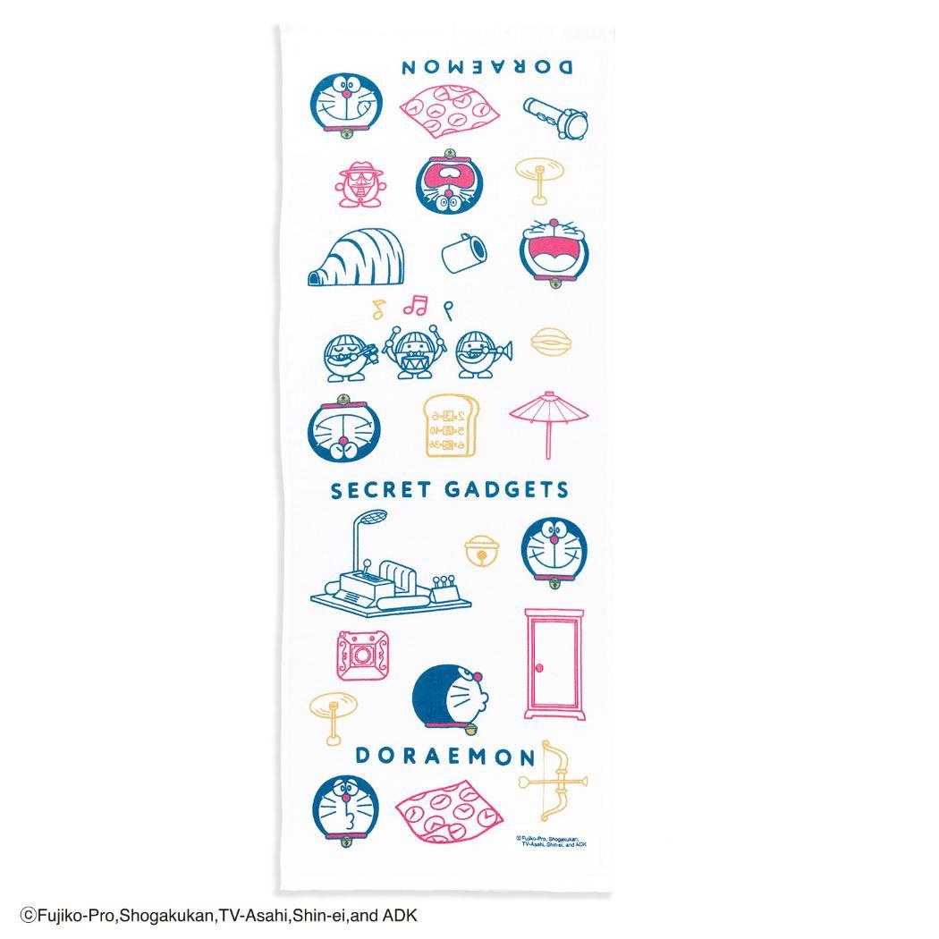 ドラえもん てぬぐい タオル手ぬぐい 散らし MiRAi 藤子F不二雄 タオル美術館 かわいい プレゼント ア..