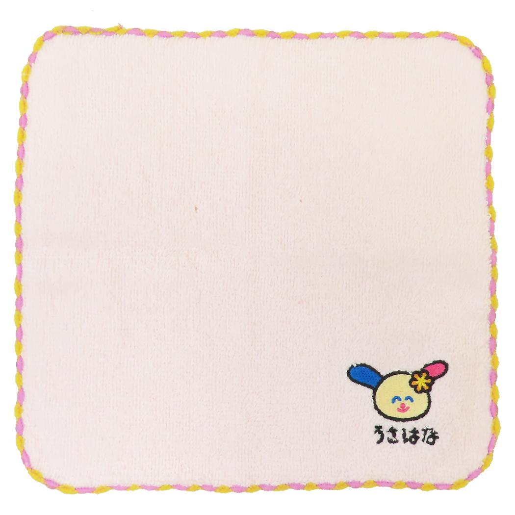 ウサハナ ミニタオル ワンポイント刺繍ハンカチタオル うさはな サンリオ オクタニ 汗拭きタオル キャラクター グッズ メール便可 シネマコレクションのサムネイル