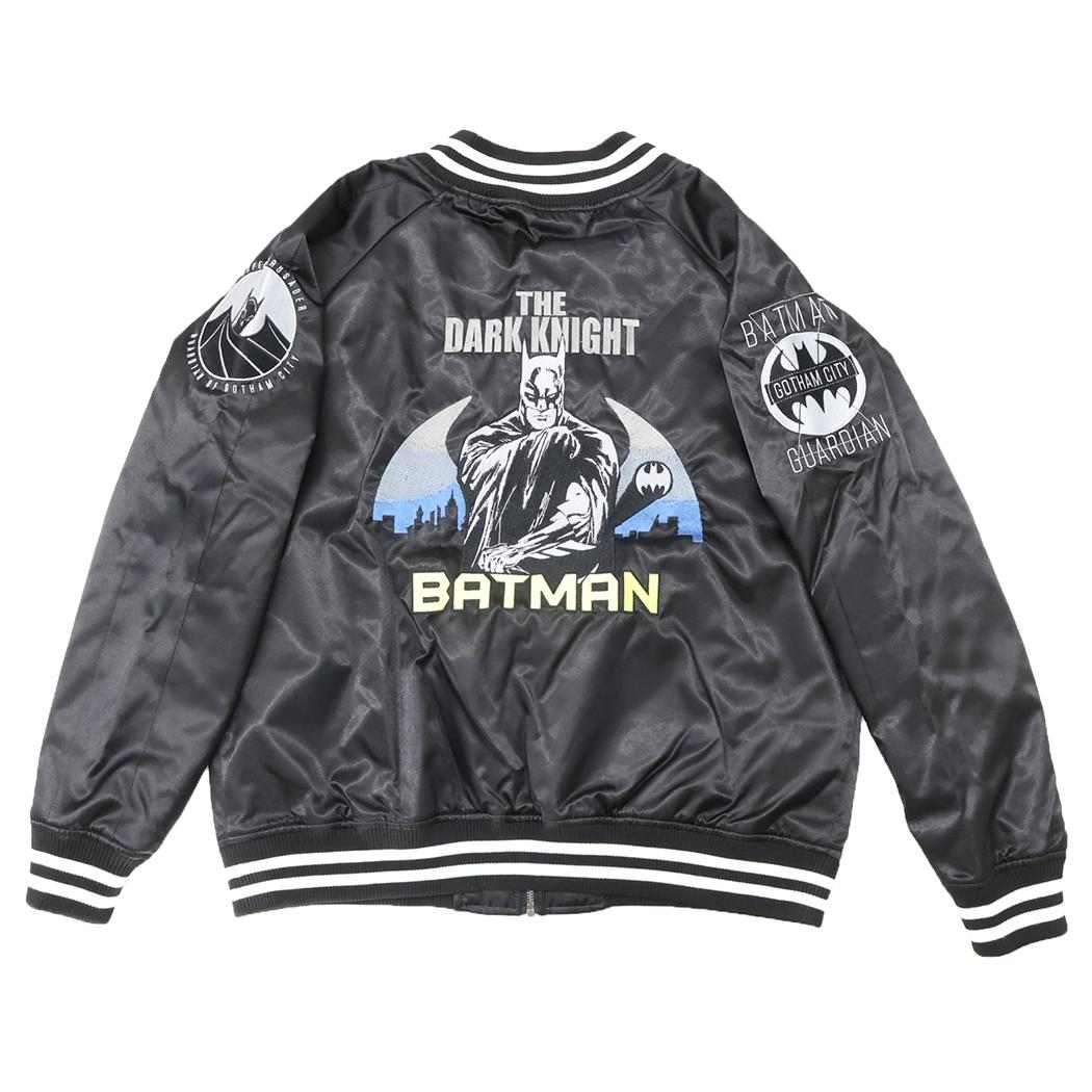 バットマン アウター スカジャン 3L ダークナイトバットマン DCコミック 丸眞 メンズ レディース ユニ..