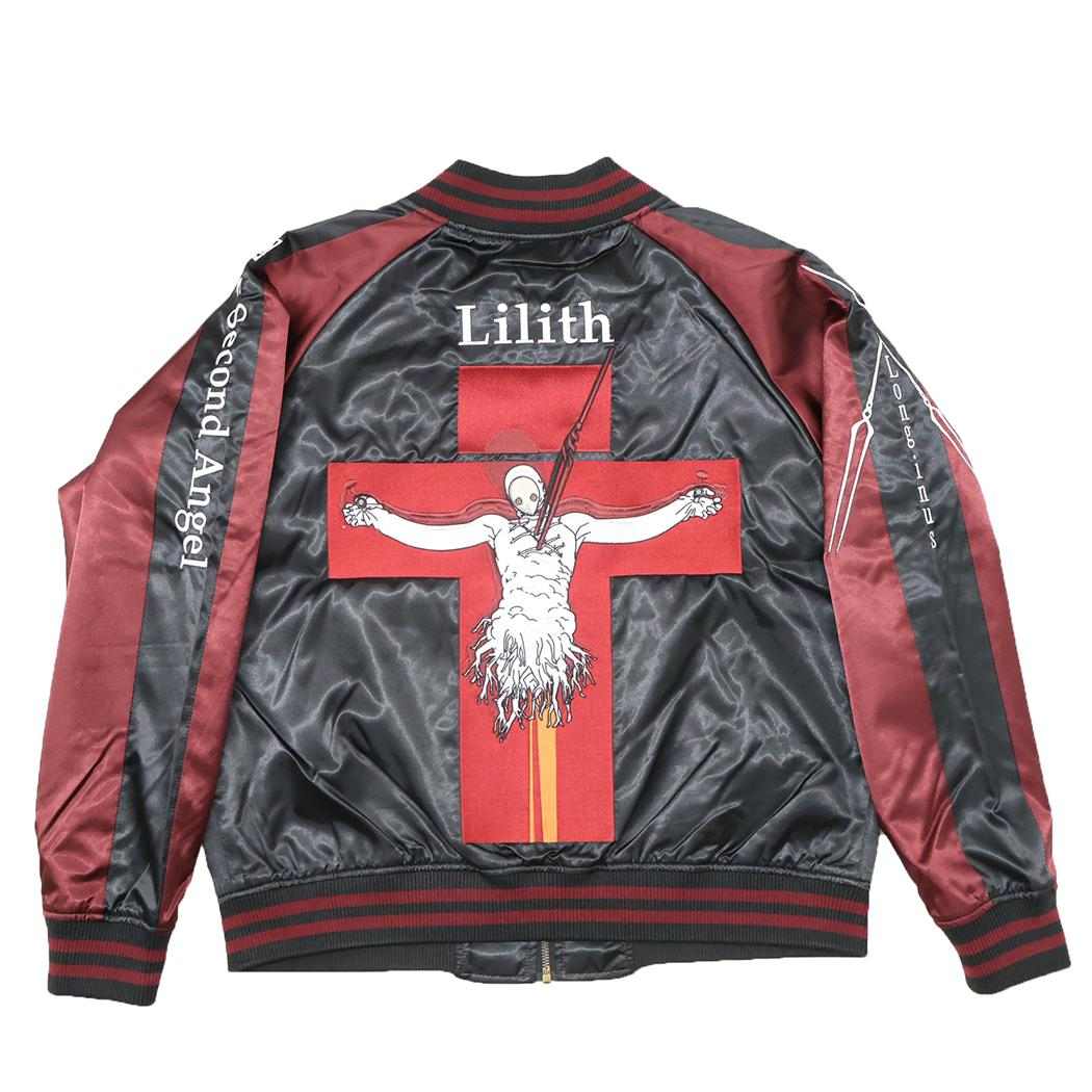 エヴァンゲリオン アウター スカジャン L リリス 丸眞 メンズ レディース ユニセックス オーバーサイズ..