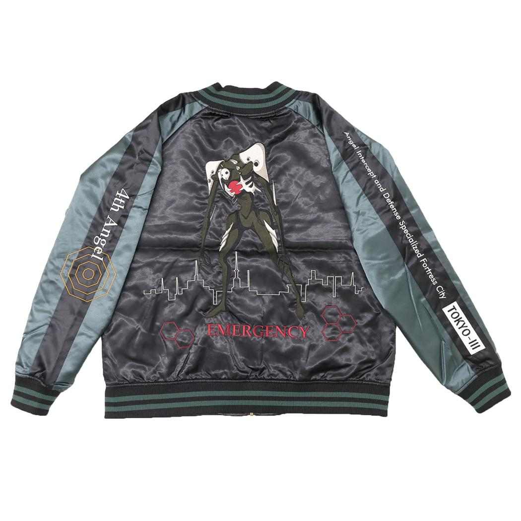 エヴァンゲリオン アウター スカジャン 3L 第4の使徒 丸眞 メンズ レディース ユニセックス オーバーサ..