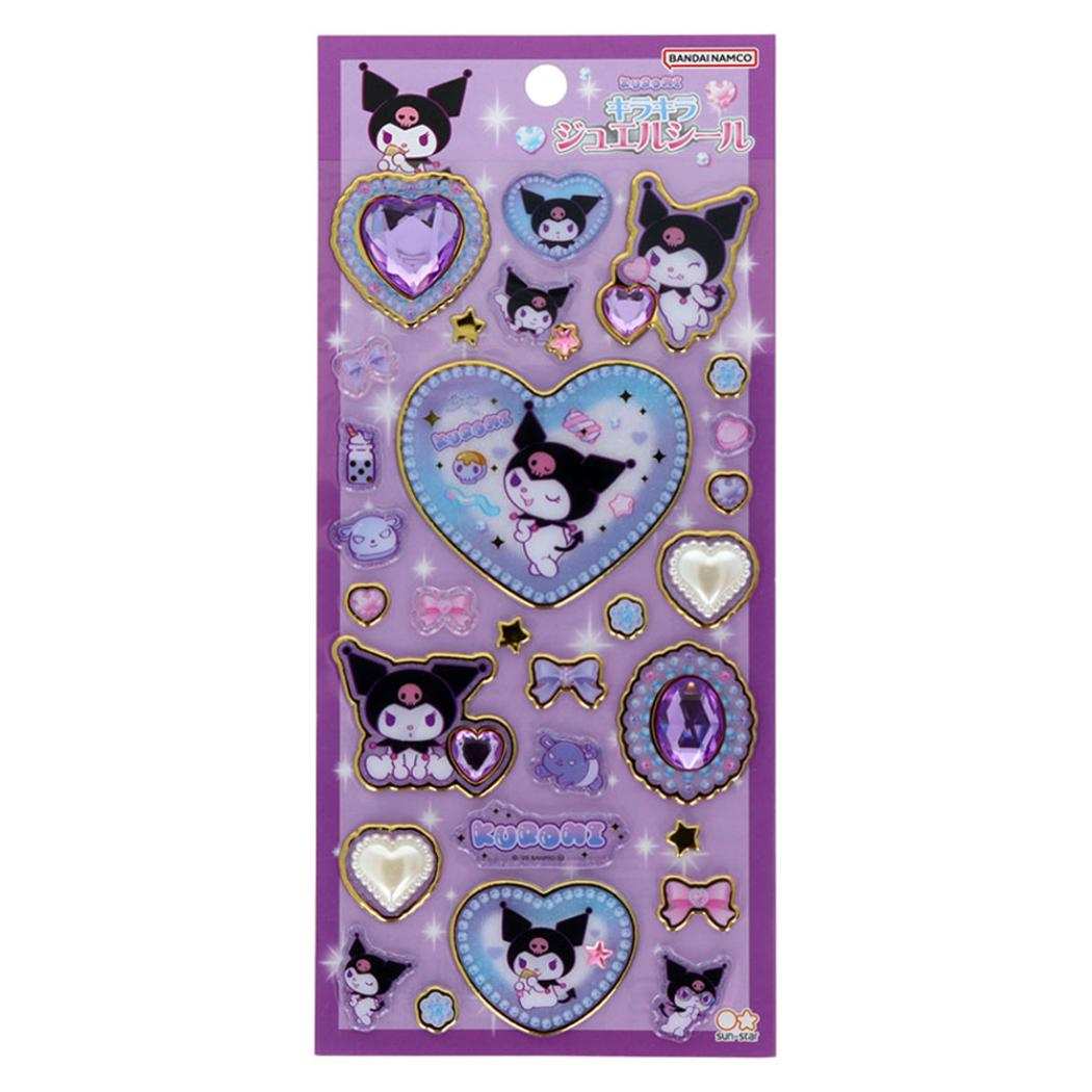 クロミ シールシート キラキラジュエルシール NLC New Life Collection サンリオ サンスター文具 デコレーション キャラクター グッズ メール便可 シネマコレクションのサムネイル