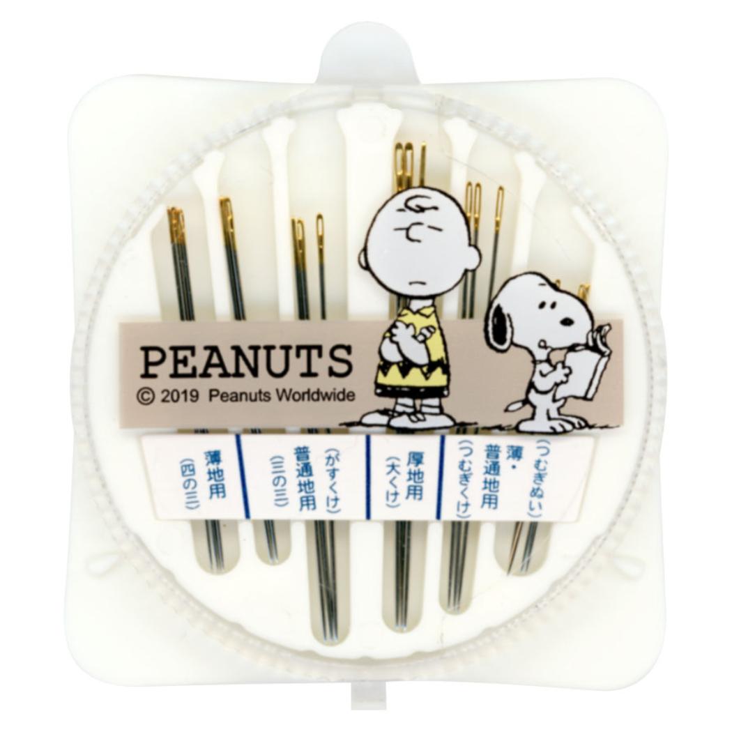 【12月は毎日ポイント10倍！】スヌーピー 手芸用品 ニードルセット コンパクト ピーナッツ ミササ 縫い..