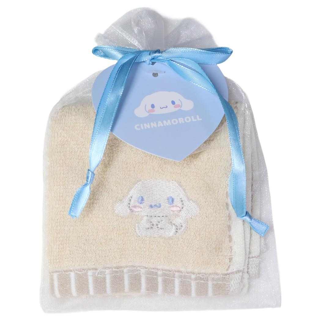 シナモロール ミニタオル 巾着入りタオルハンカチ サンリオ カミオジャパン プレゼント キャラクター グッズ メール便可 シネマコレクション