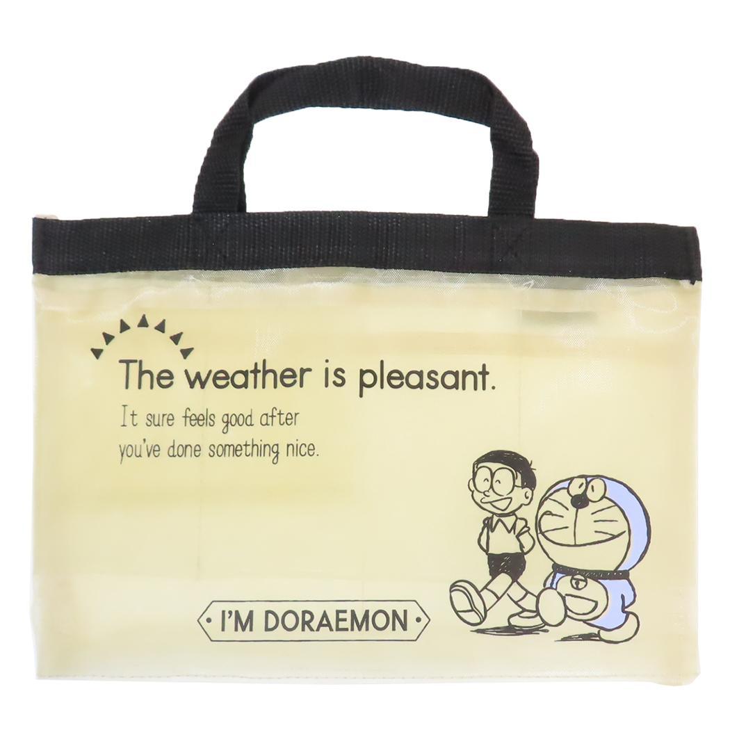 【12月は毎日ポイント10倍！】アイムドラえもん インナーバッグ メッシュバッグインバッグ BK サ ...