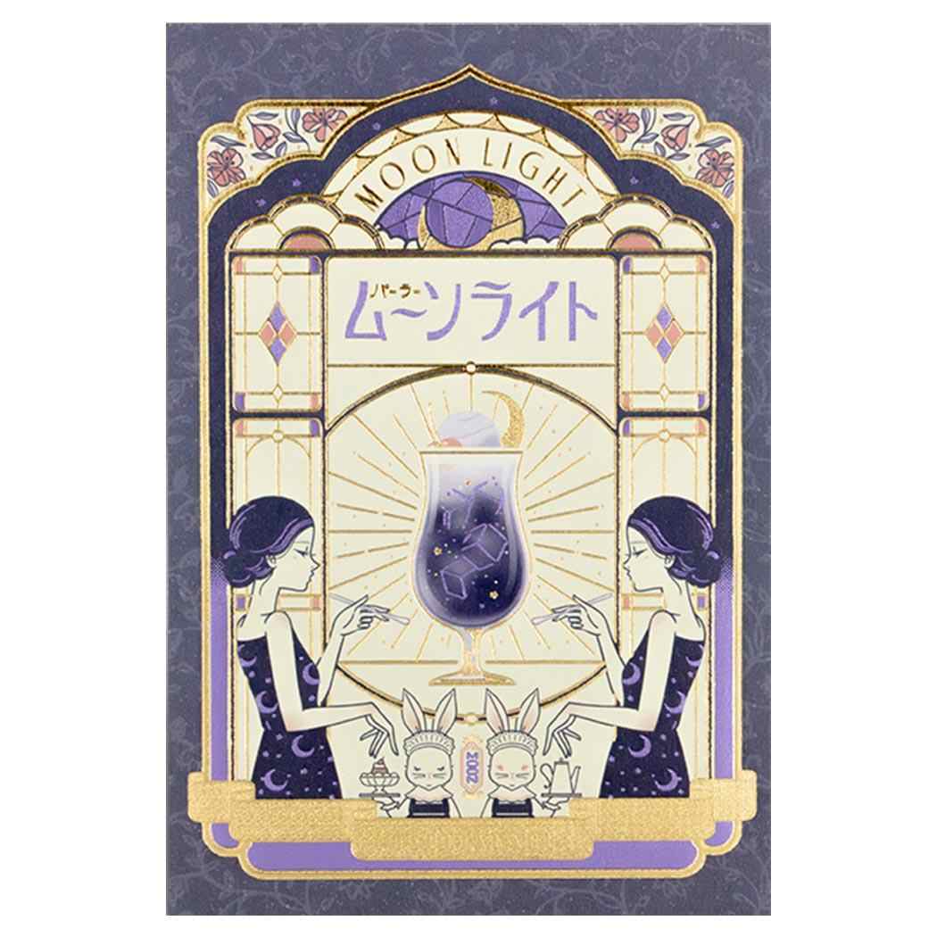 【12月は毎日ポイント10倍!】ROKKAKUxオビワン POSTCARD ポストカード 1枚入り パーラームーンライト フタバ 箔押し メッセージカード グッ...