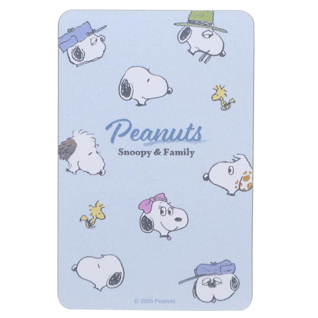 【12月は毎日ポイント10倍！】スヌーピー 手鏡 カードミラー ファミリーかおいっぱい ピーナッツ カミ..