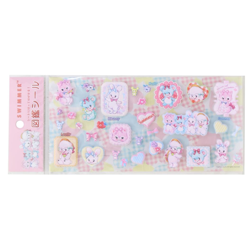 スイマー シールシート 図鑑シール B SWIMMER デコレーション デコシール キャラクター グッズ メール便可 シネマコレクションのサムネイル