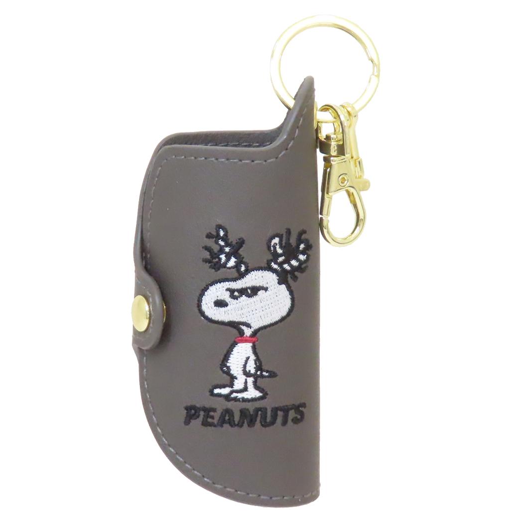 【12月は毎日ポイント10倍！】スヌーピー キーケース 静電気軽減スマートキーカバー ビリビリ ピーナッ..