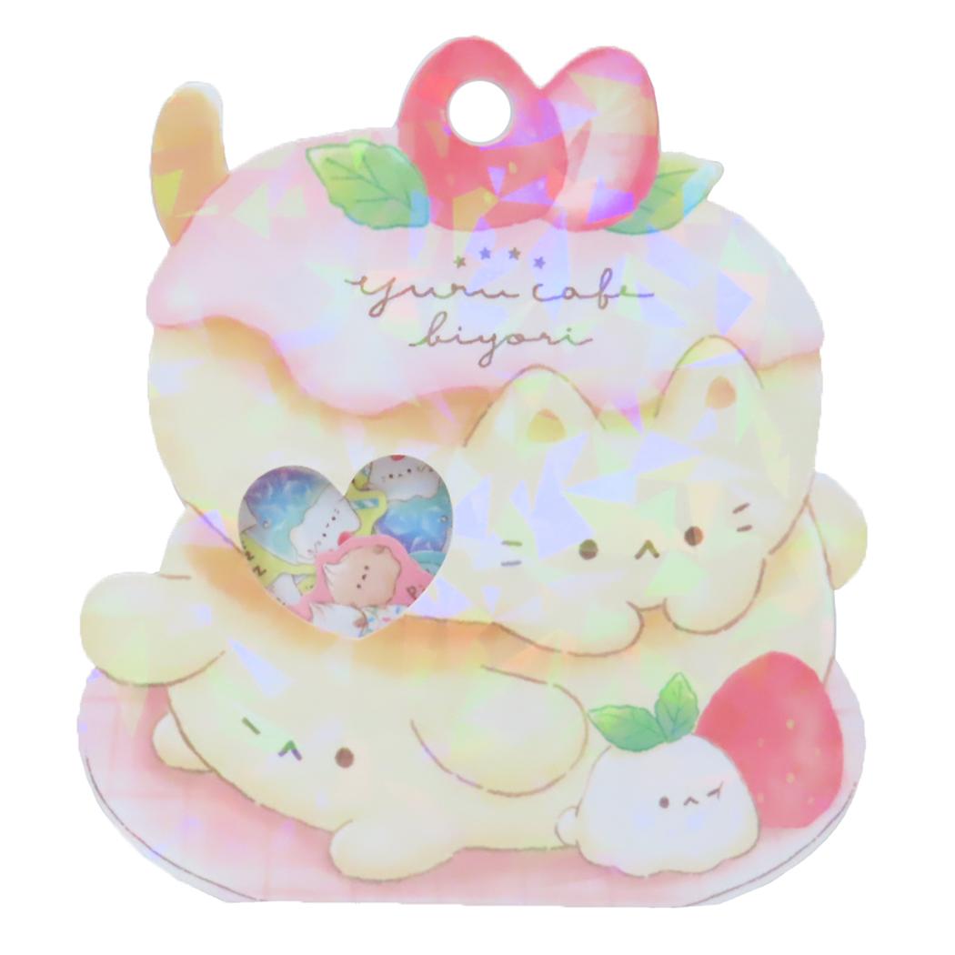 フレークシール フルフルシール ゆるかふぇびより クーリア デコレーション 手帳デコ かわいい グッズ メール便可 シネマコレクションのサムネイル