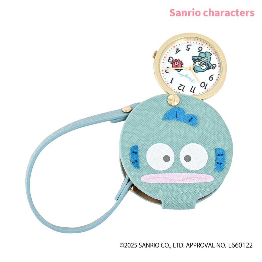ハンギョドン キーホルダー時計 フェイスダイカットウォッチS MI サンリオ フィールドワーク プレゼント 女性 レディースウォッチ キャラクター グッズ メール便可 シネマコレクション