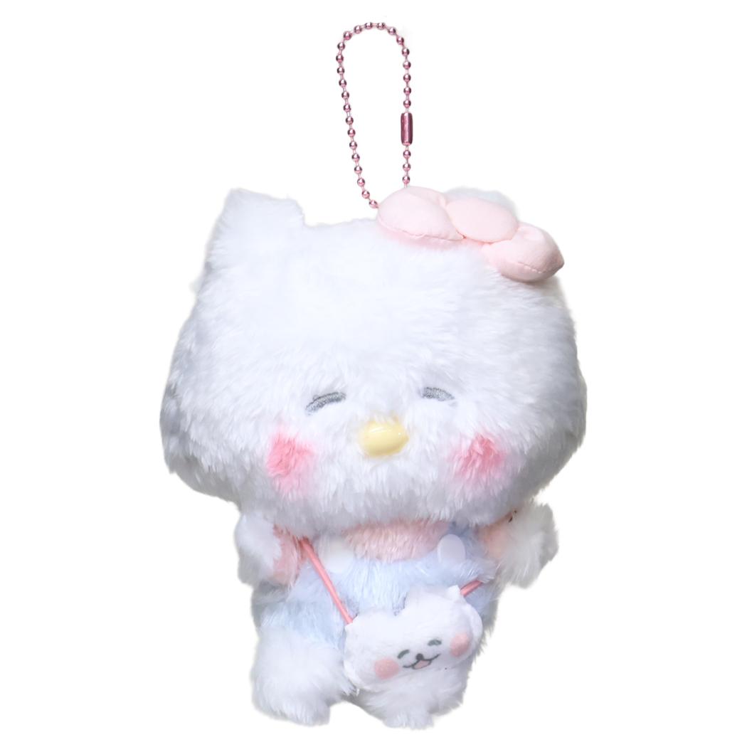 ほわころくらぶxサンリオキャラクターズ マスコット ぬいぐるみマスコット ハローキティ サンリオ 内藤デザイン プレゼント キャラクター グッズ あす楽 シネマコレクションほわころくらぶとサンリオキャラクターズがコラボレーション！キーホルダー/チャーム/かわいい/雑貨/ギフト人気イラストレーター「えちがわ のりゆき」さんが描く「ほわころくらぶ」と「サンリオキャラクターズ」がコラボレーション！にっこり笑顔と淡い色合いが可愛い、ぬいぐるみマスコットが登場。ほわころちゃん達のお顔のポシェットが付いているよボールチェーン付きなので、カバンなどに付けて持ち運べます他にもいろいろありますのでお気に入りを揃えてくださいサイズ：座高約180mm素材：ポリエステルこのカテゴリにはこんな商品が含まれていますおもちゃ・フィギュア【マスコット】これを見た人はこんなキーワードで検索しています携帯ストラップぬいぐるみ小さい ぬいぐるみチャームかわいいスマホ ケーススマホ ポーチスマホスマホ カバーiPhone