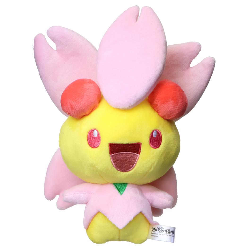 Pocket Monster - 【ポイント10倍 & クーポン！】ポケットモンスター ぬいぐるみ プラッシュドールS チェリム ポジフォルム ポケモン 三英貿易 プレゼント キャラクター グッズ シネマコレクション