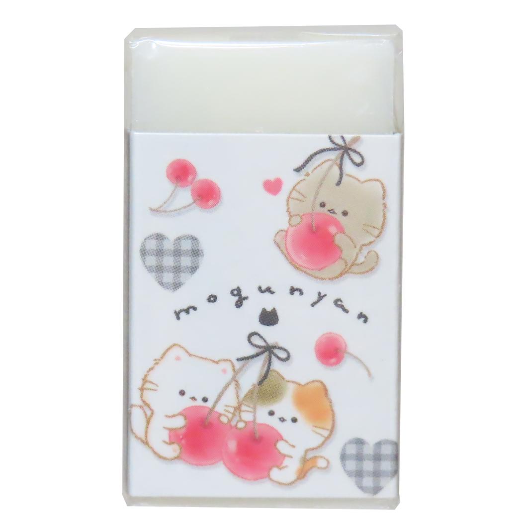 Rakuten - 【ポイント10倍 & クーポン！】まとまるくん消しゴム 消しゴム もぐにゃん チェリー カミオジャパン 新学期準備文具 かわいい メール便可