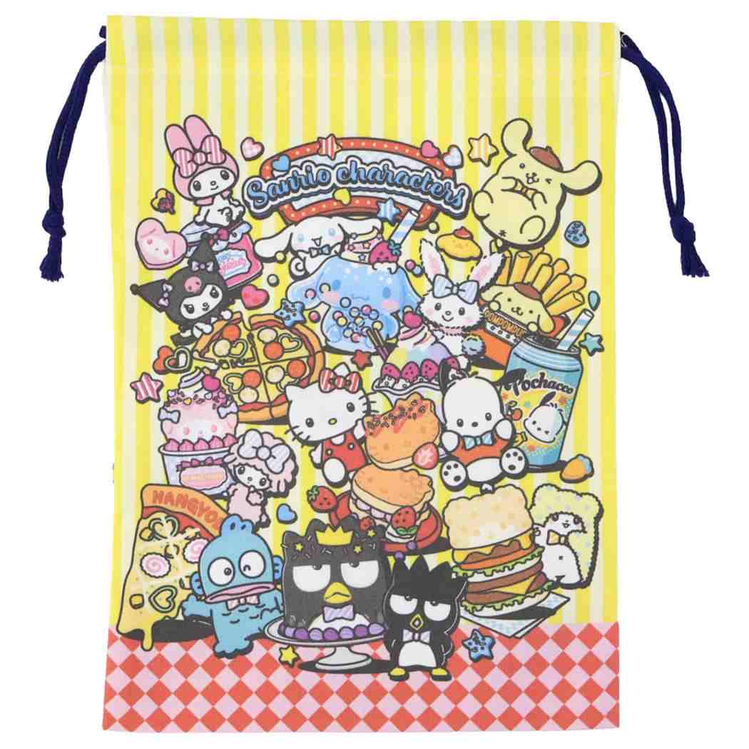 【最大1000円OFFクーポン！】サンリオキャラクターズ 巾着袋 きんちゃくポーチ ア...