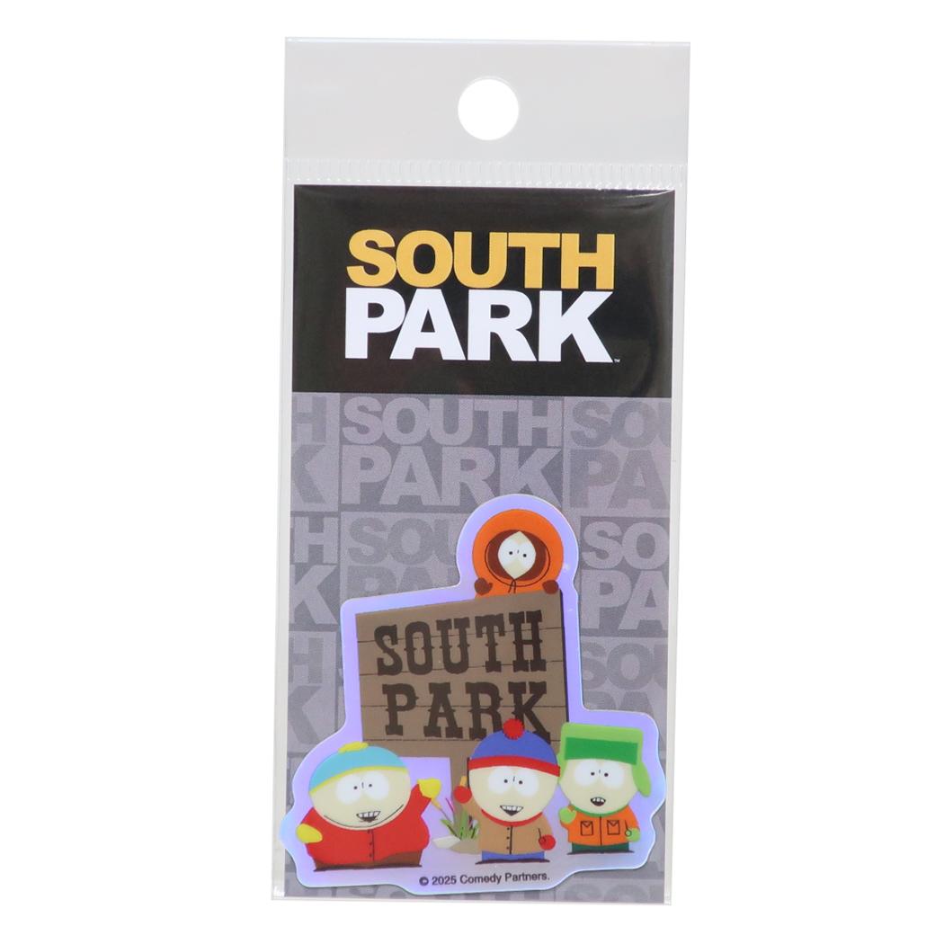 Rakuten - 【ポイント10倍 & クーポン！】ホログラムミニステッカー ダイカットシール サウスパーク 看板 SOUTH PARK ゼネラルステッカー 耐水耐光 デコステッカー メール便可