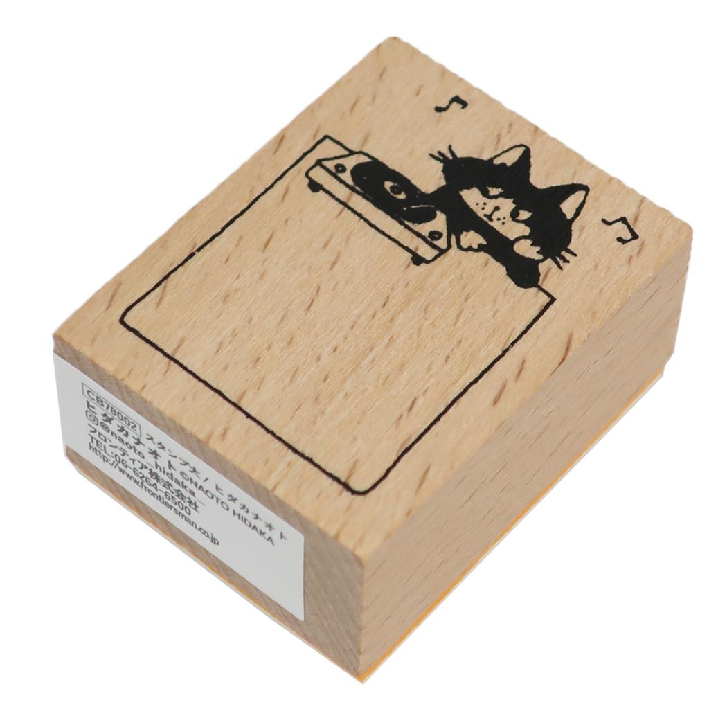 【ポイント10倍 & クーポン！】ヒダカナオト ハンコ スタンプ大 クリエイターズサーカス ねこ フロンティア はんこ 手帳デコ かわいい CREATORS CIRCUS グッズ メール便可 シネマコレクション