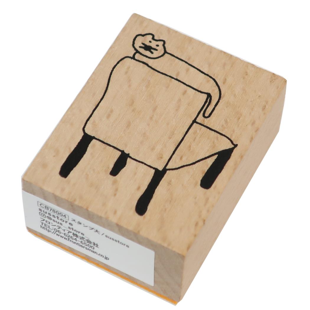 【ポイント10倍 & クーポン！】susstore ハンコ スタンプ大 クリエイターズサーカス ねこ フロンティア はんこ 手帳デコ かわいい CREATORS CIRCUS グッズ メール便可 シネマコレクション