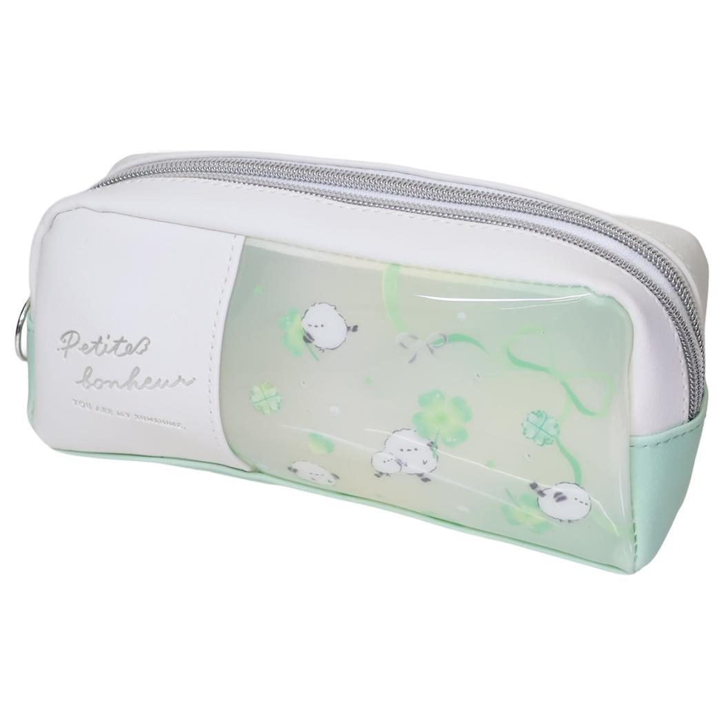 【ポイント10倍 & クーポン！】シマエナガ ペンケース ペンポーチ プチボヌール クローバー クーリア ..