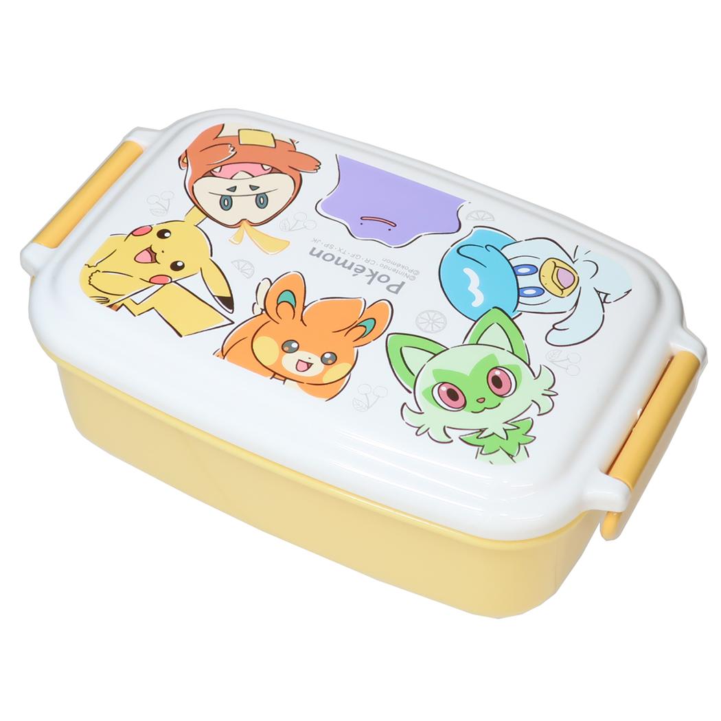 【最大1000円OFFクーポン！】ポケットモンスター お弁当箱 1段ランチボックス ポケモンの輪 ポケモン カミオジャパン 日本製 抗菌 キャラクター グッズ シネマコレクション