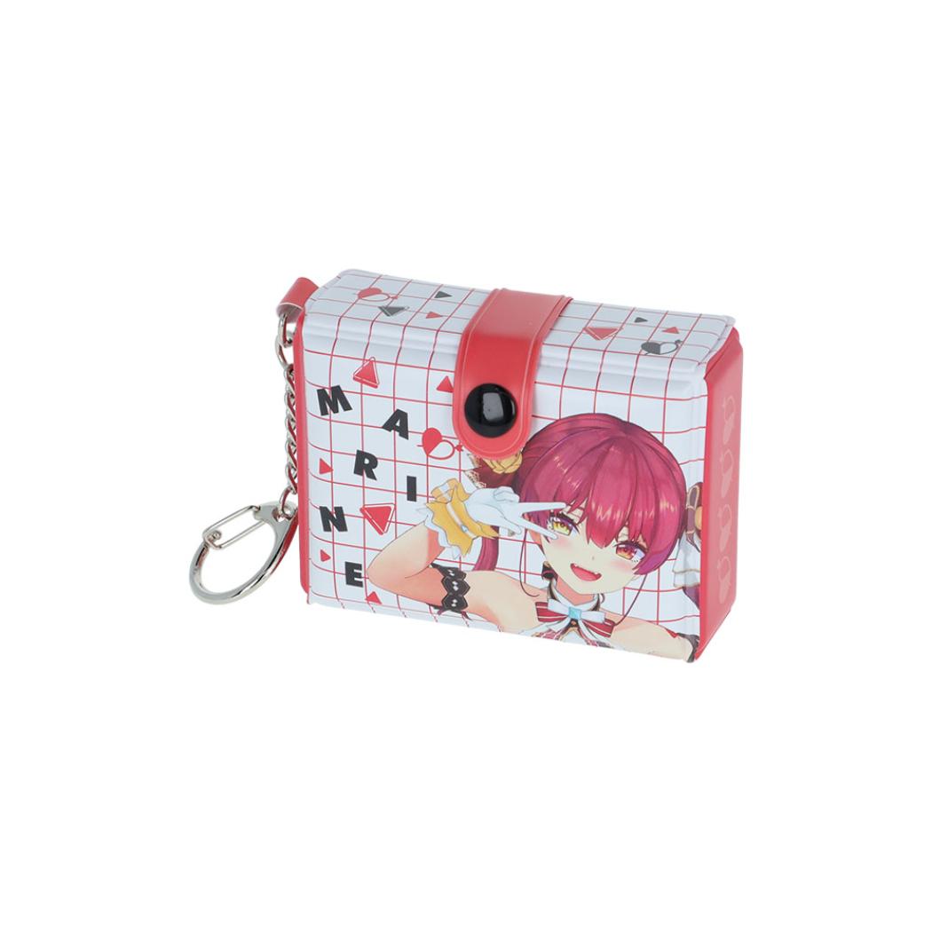 【最大1000円OFFクーポン！】hololive ホロライブプロダクション ミニポーチ ミニボックスキーホルダー 宝鐘マリン HO2 サンスター文具 小物入れ キーリング グッズ シネマコレクション