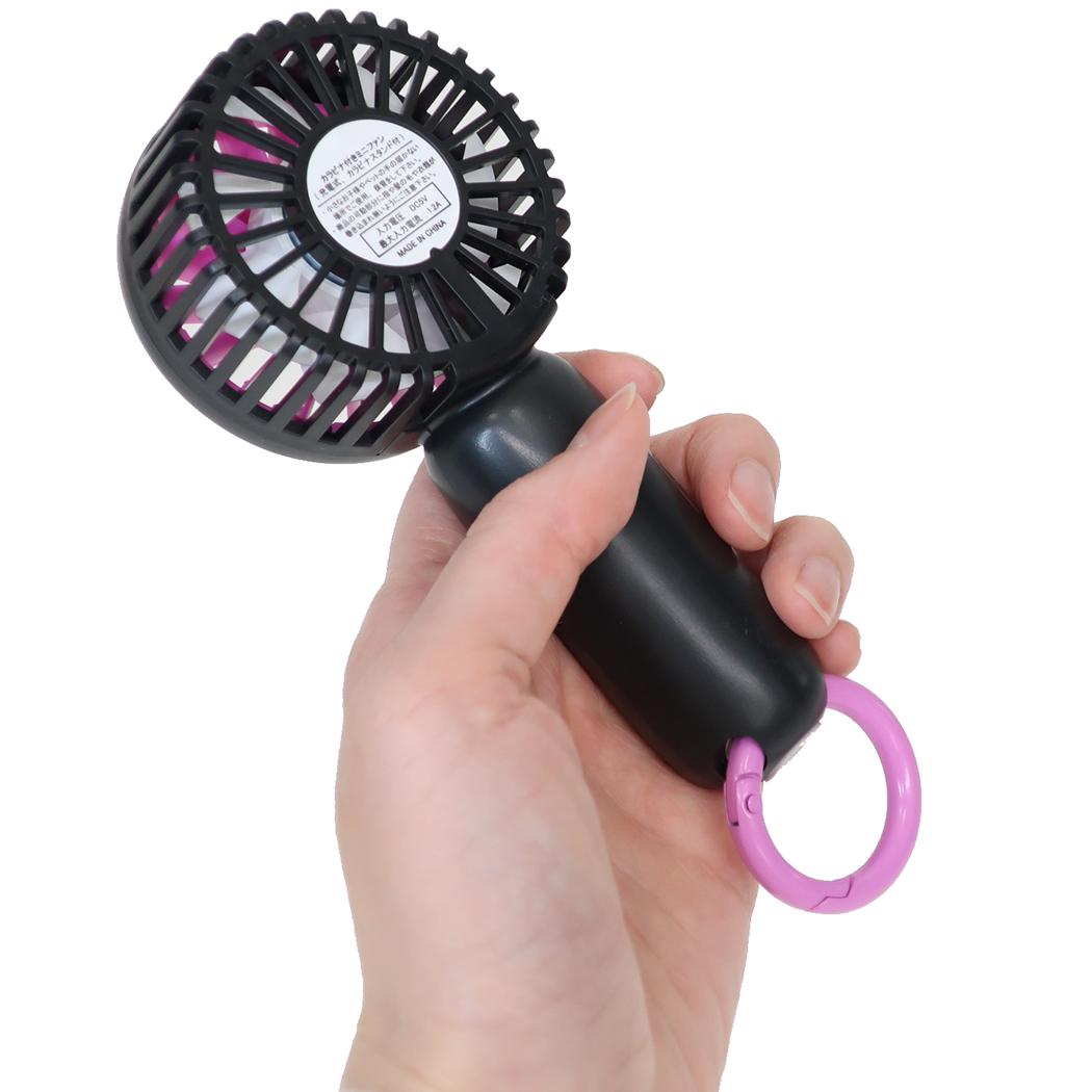 【ポイント10倍 & クーポン！】ハローキティ 携帯用扇風機 カラビナ付きminiFAN 日焼け サンリオ ジェイズプランニング ミニファン USB充電 熱中症対策 キャラクター グッズ シネマコレクション 2