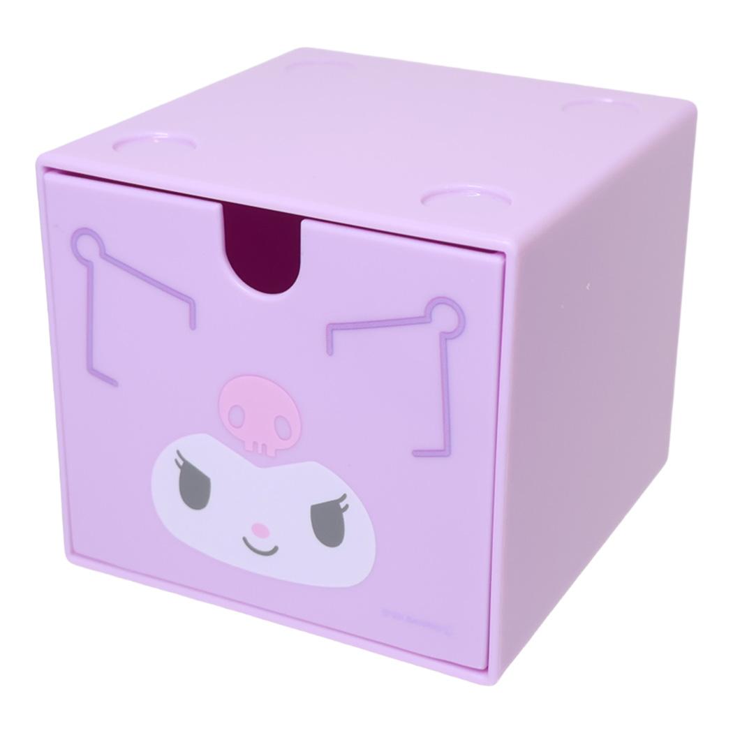 【最大1000円OFFクーポン！】クロミ 卓上収納 スタッキングチェスト フェイス サンリオ アクセサリー収納 キャラクター グッズ シネマコレクション