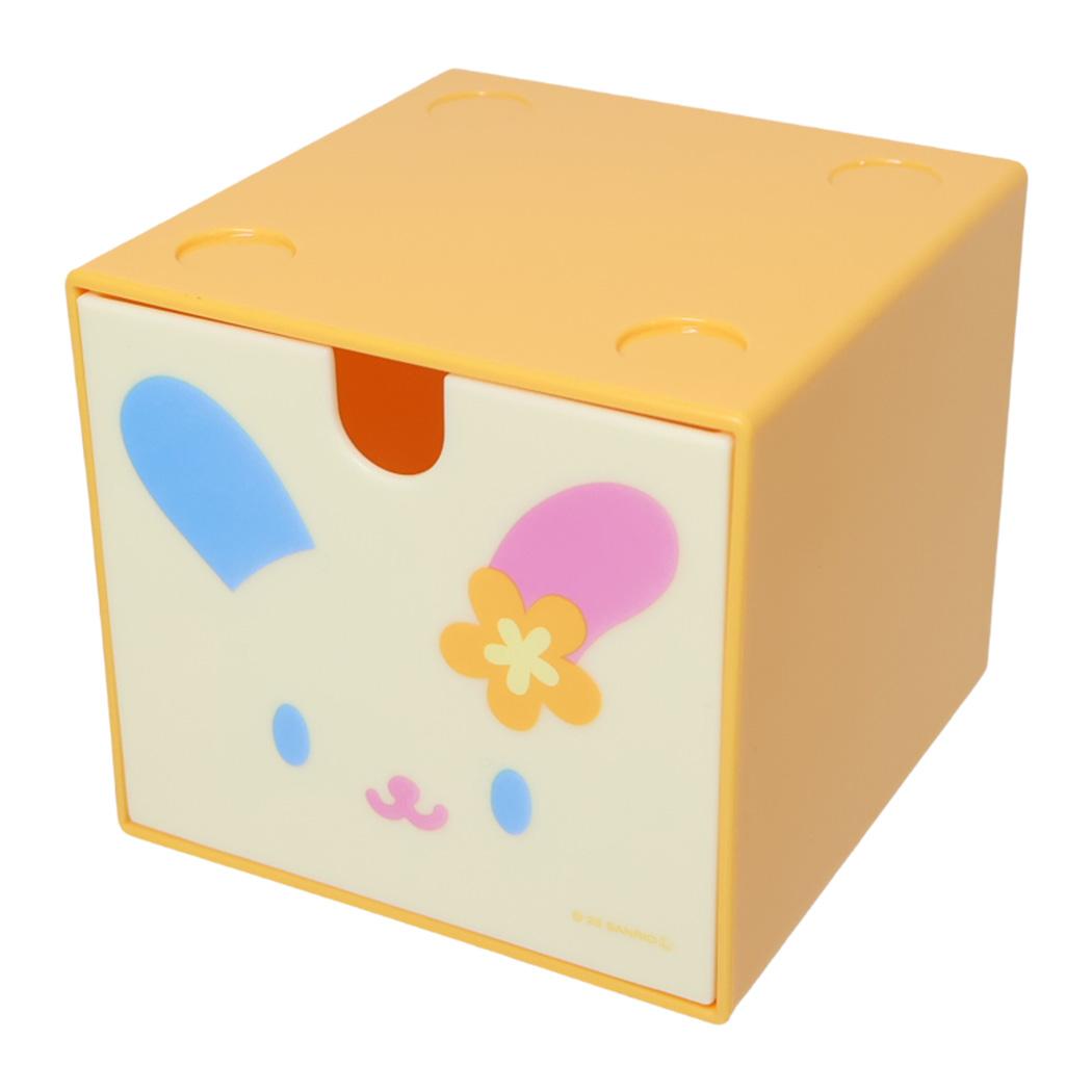 【ポイント10倍 クーポン！】ウサハナ 卓上収納 スタッキングチェスト フェイス サンリオ アクセサリー収納 キャラクター グッズ シネマコレクション