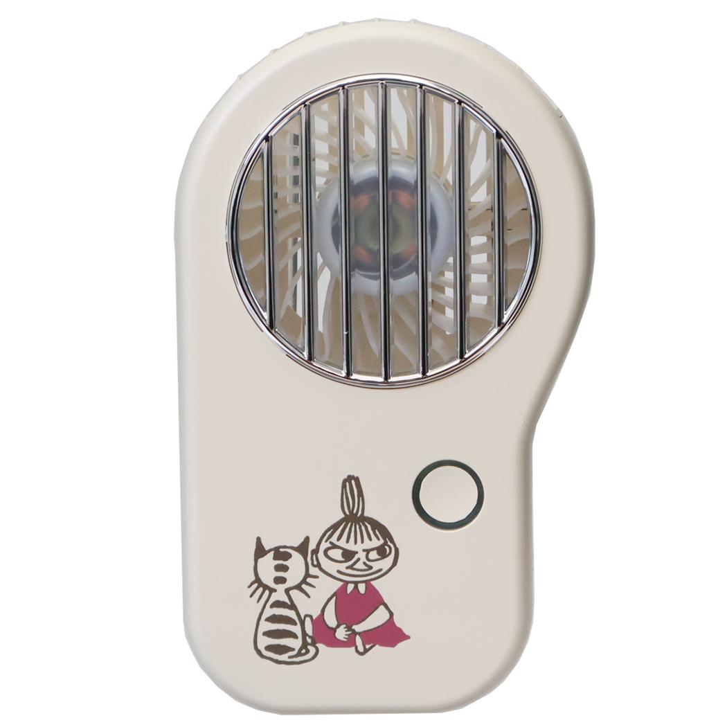【ポイント10倍 & クーポン！】ムーミン 携帯用扇風機 首掛けハンズフリー ねこといっしょ 北欧 カミオジャパン 熱中症対策 USB充電 キャラクター グッズ シネマコレクション（楽天・キャラクターのシネマコレクション）