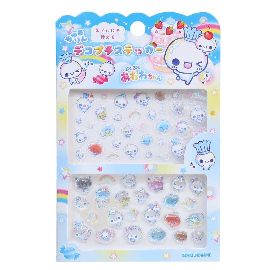 [Up to 1000 Yen OFF Coupon!] Heisei Fancy Nail Stickers - Chururin Deco Petit Stickers - Awawa-chan - Kamio Japan Nail Stickers - Character Goods - Mail Order Available - Cinema Collection
