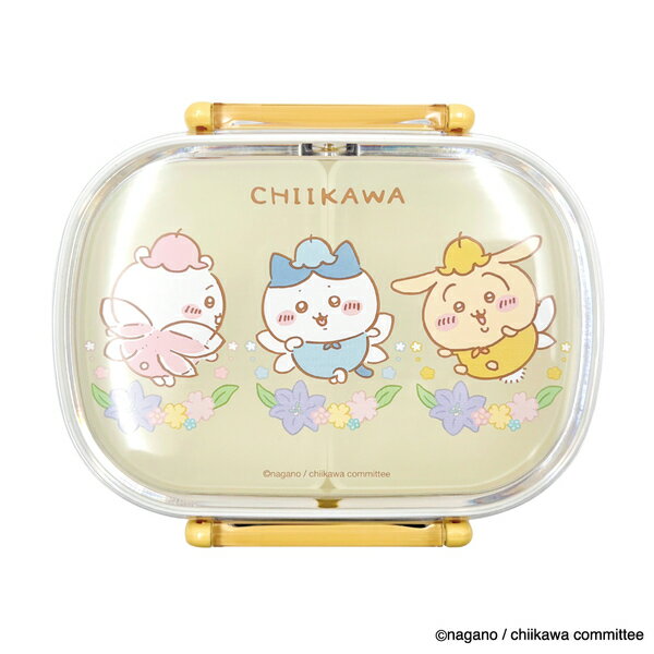Lunch Boxes - 丸型1段ランチボックス　フェアリーフラワー　ちいかわ