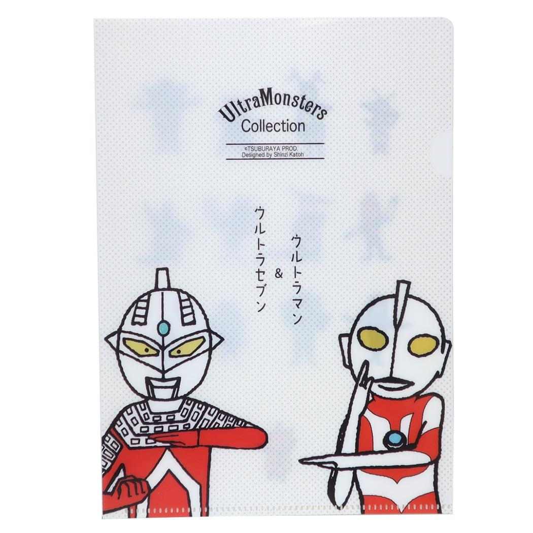 樂天商城 - 【ポイント10倍 & クーポン！】ウルトラマン クリアフォルダー クリアファイル A5 ウルトラヒーローズ ウルトラモンスターズコレクション 特撮ヒーロー 木野瀬印刷 新学期準備文具 キャラクター グッズ メール便可 シネマコレクション