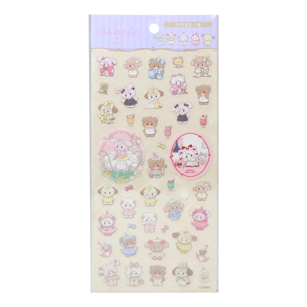 【ポイント10倍 & クーポン！】Lil ala mode シールシート クリアシール 2 リルアラモード エンスカイ スマホデコ デコシール 日本製 キャラクター グッズ メール便可 シネマコレクション