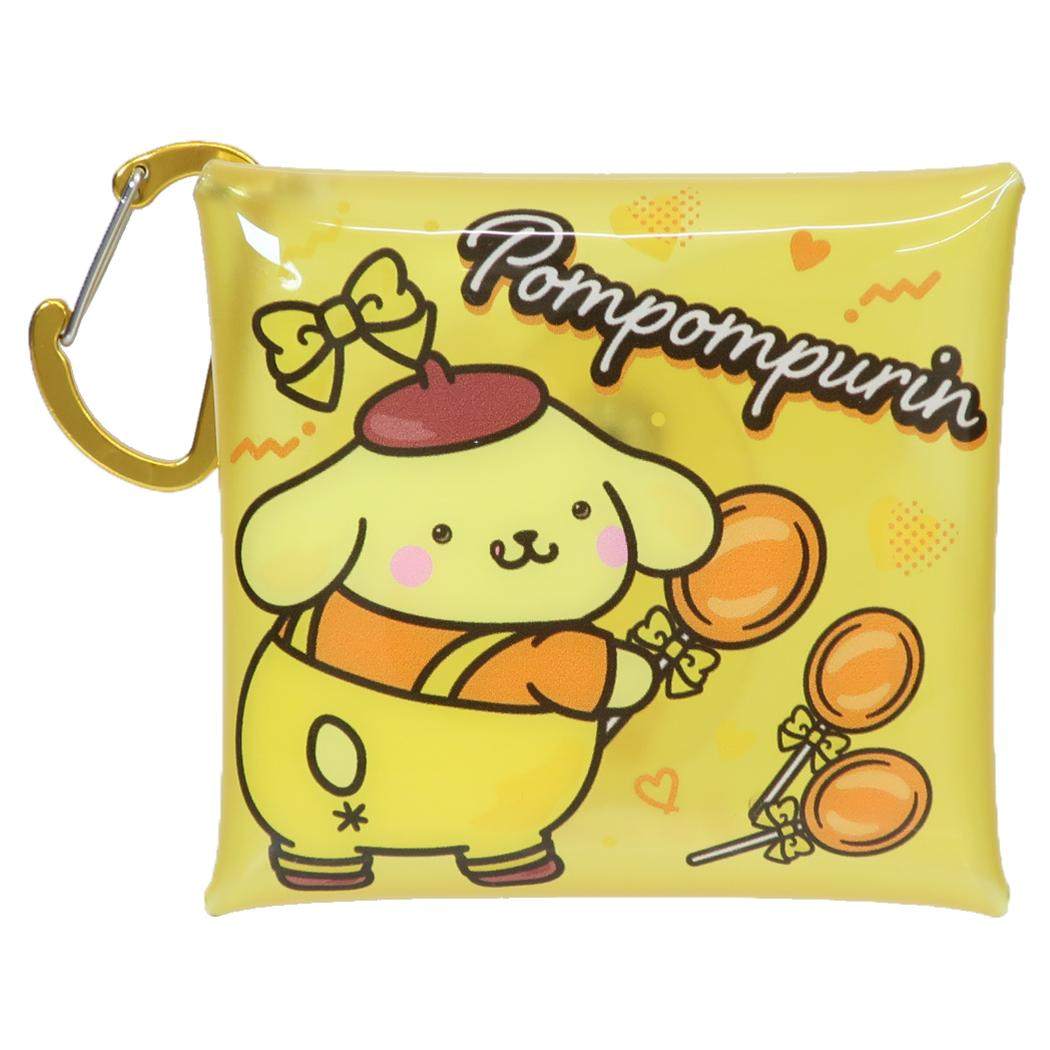 Rakuten - 【ポイント10倍 & クーポン！】PEKOxサンリオ ミニポーチ マルチクリアケース SSサイズ ポムポムプリン サンリオ バンダイ 小物入れ キャラクター グッズ メール便可 シネマコレクション