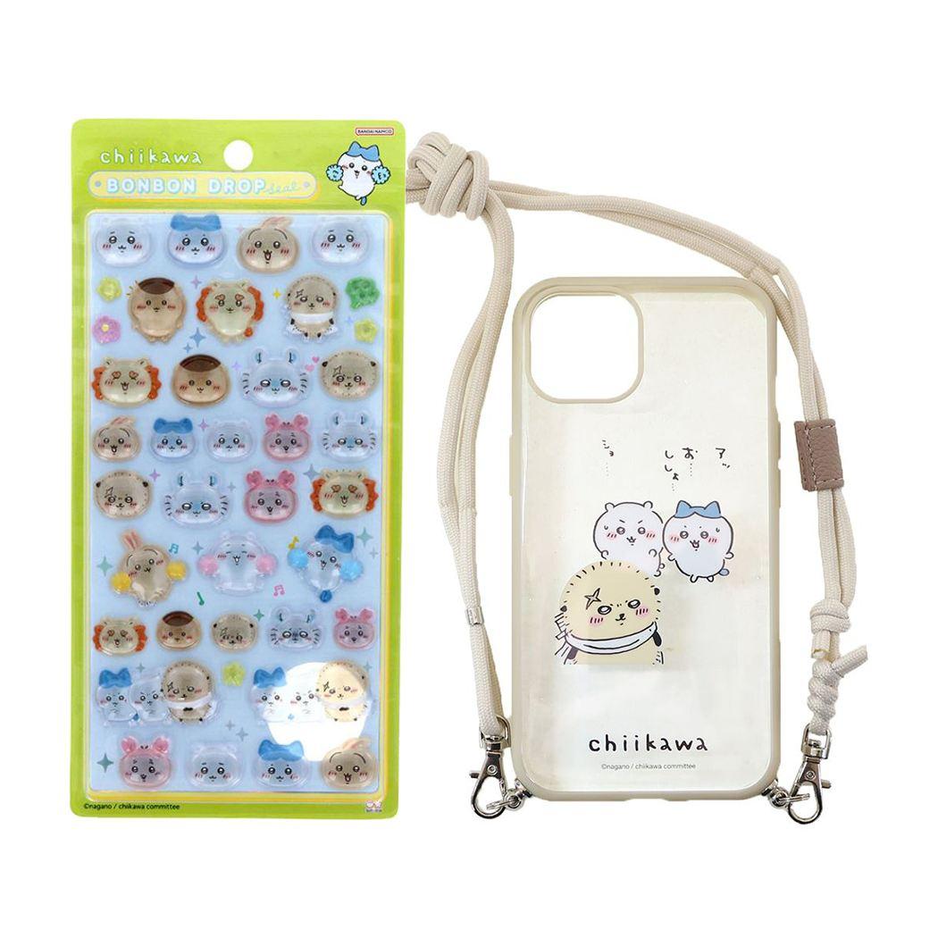 【最大1000円OFFクーポン！】ちいかわ ボンボンドロップシール みんな ニコニコ 1シート付！アイフォンケース セッ