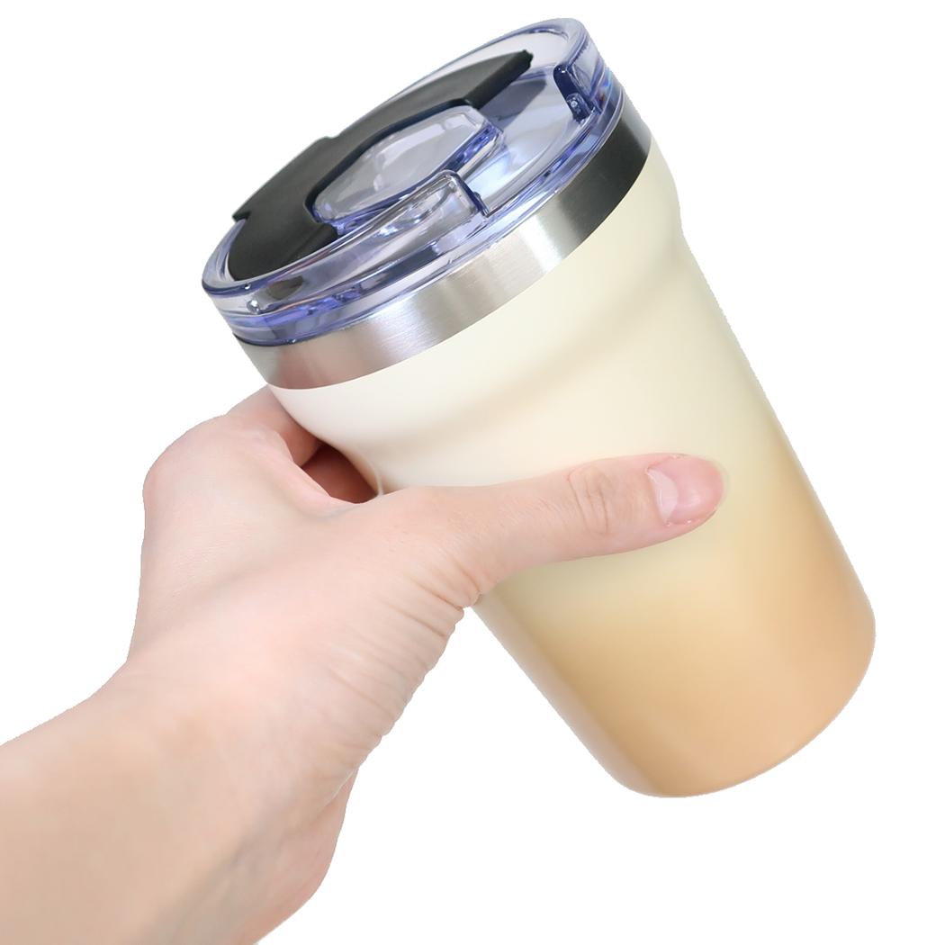 キャラクターのシネマコレクションの【最大1000円OFFクーポン！】スヌーピー フタ付き保温保冷コップ カフェタンブラー 350ml スヌーピーとさんぽ ピーナッツ カミオジャパン｜アングル2