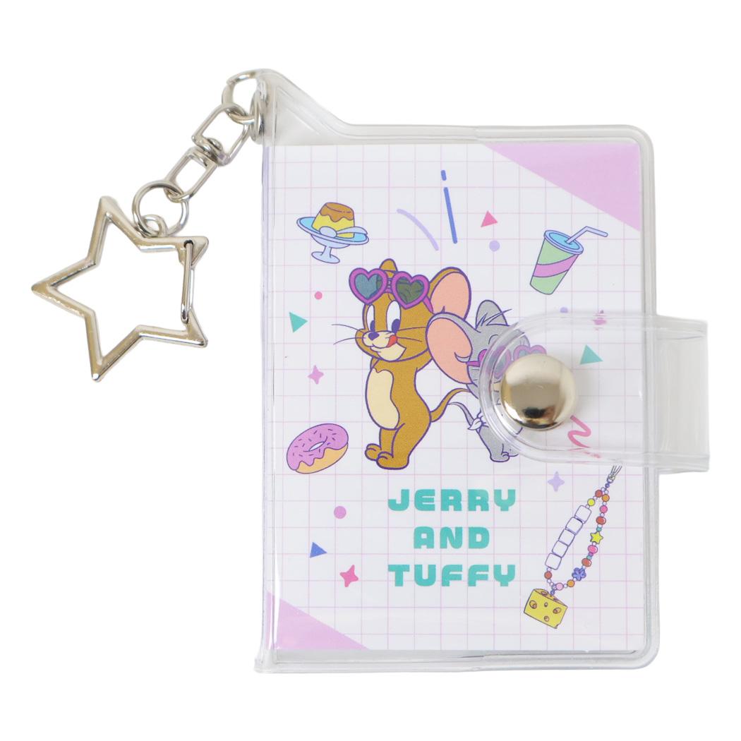 【最大1000円OFFクーポン！】トムとジェリー キーリング シールブックキーホルダー ポップサングラス ワーナーブラザース カミオジャパン【メール便可】