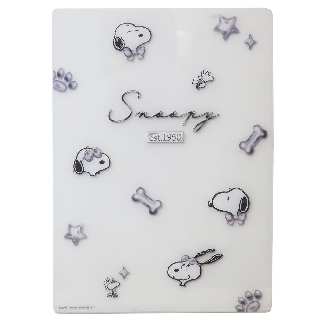 【最大1000円OFFクーポン！】スヌーピー 下じき 下敷き silver mode ピーナッツ カミオジャパン【メール便可】