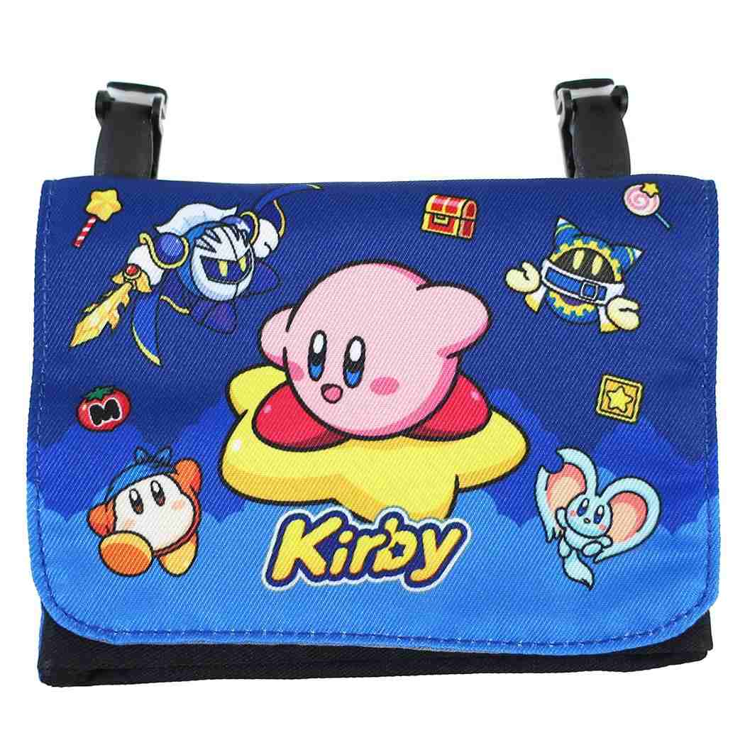 【最大1000円OFFクーポン！】星のカービィ クリップポケット ポケットポーチ ネイビー バンダイ【メール便可】