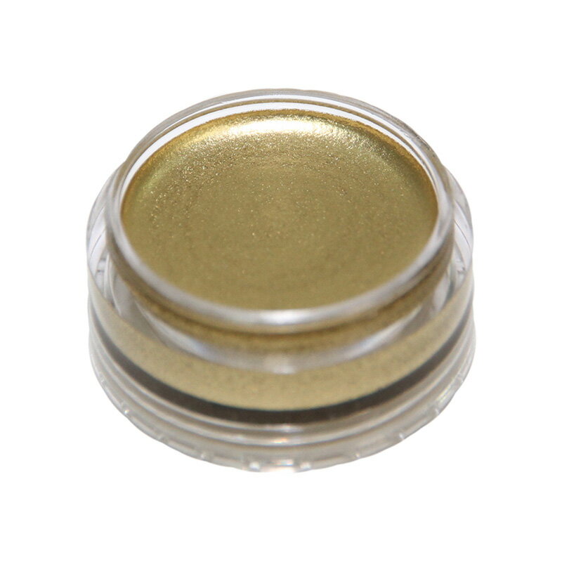 1/8oz. クリームメイクアップ ゴールド Cream Makeup Gold 0.125oz/7g CC072 | 金色 キラキラ ライニングカラー ドーラン フェイスペイント パーティー ハロウィン コスプレ 仮装 特殊メイク