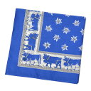 GLARNER TUECHLIyO[i[gDGb`zo_iEnJ` BANDANA COW BLUE u[