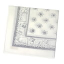 GLARNER TUECHLI【グラーナートゥエッチリ】バンダナ・ハンカチ BANDANA COW WHITE ホワイト