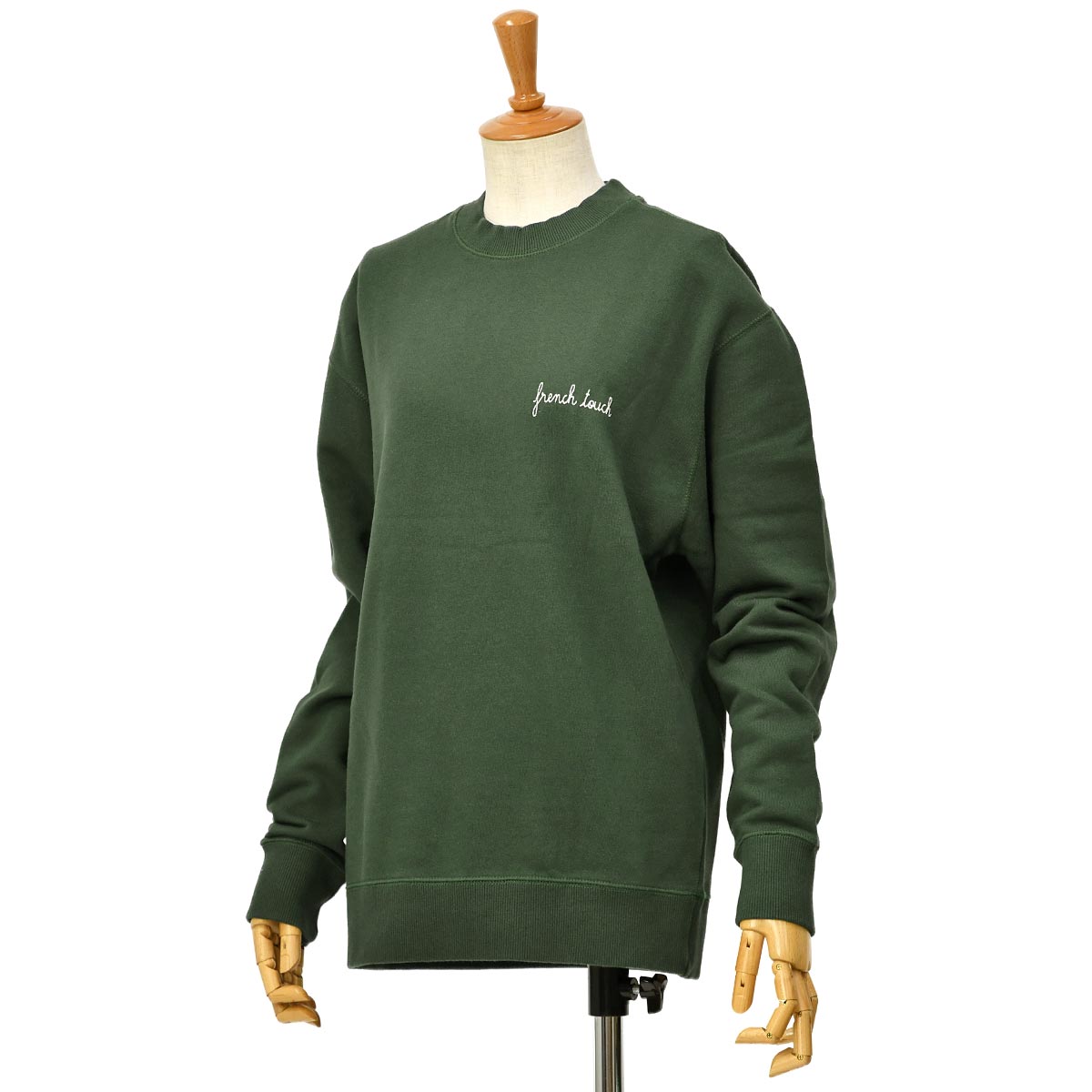 Maison Labiche【メゾン ラビッシュ】スウェット FRENCH TOUCH IMPERIAL GREEN コットン グリーン 1