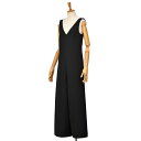 【SALE】HERNO【ヘルノ】サロペット TT000002D 12607 9300 ポリエステル レーヨン ブラック