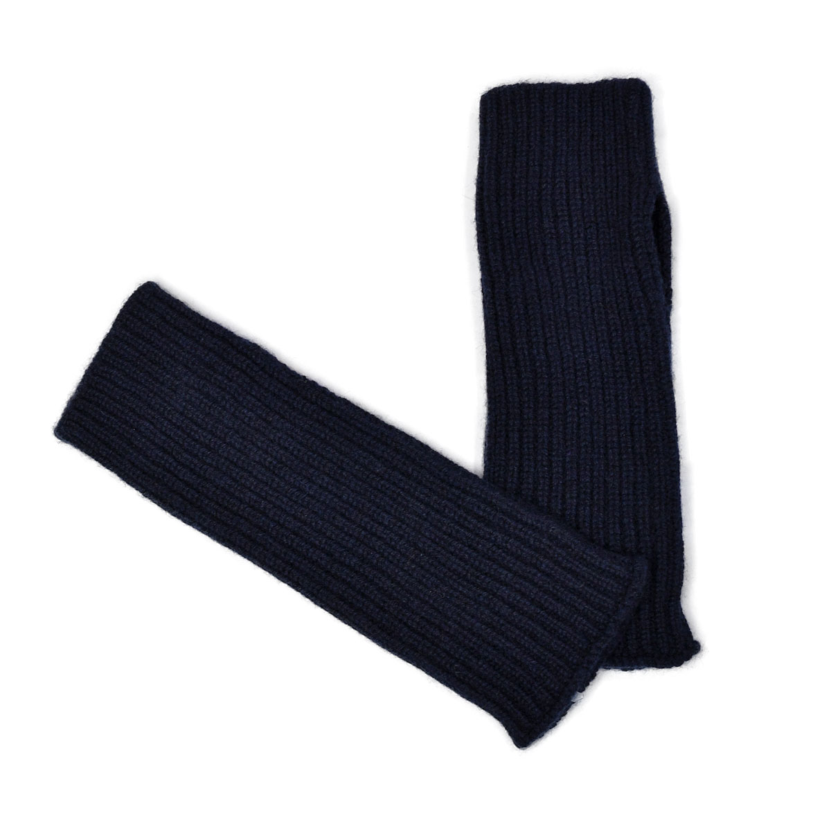 Joshua Ellis【ジョシュア エリス】ニットグローブ K01_RIB 10001 Navy カシミヤ ネイビー