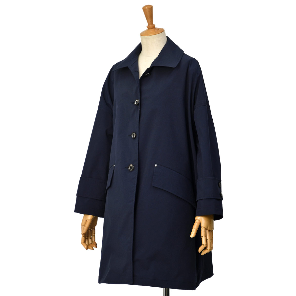 マッキントッシュ MACKINTOSH【マッキントッシュ】ステンカラーコート HUMBIE AGN05 NAVY ポリエステル ネイビー